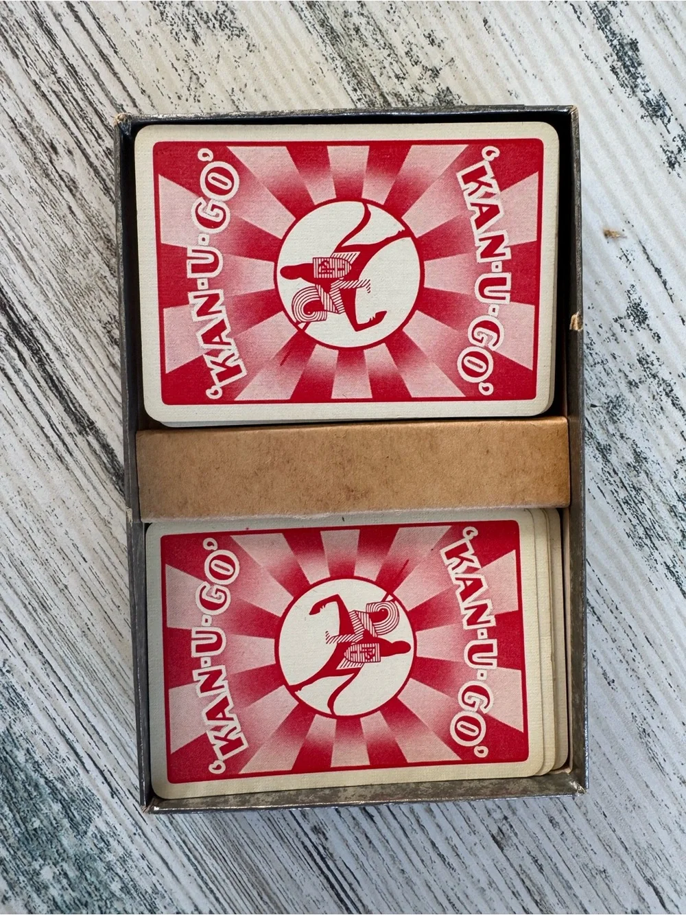 VTG KAN-U-GO Card Game - Picture 2 of 3